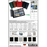 MÜNZALBUM COINCARDS BRAUN KOBRA G28-H + 10x Münzhüllen G28E für 80 Coincards