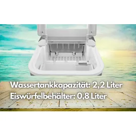Steinborg Eiswürfelmaschine Ice Cube Maker 2,2 Liter Fassungsvermögen