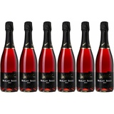 6x Merlot Rosee brut - Wein- & Sektgut Bergkeller, Pfalz! Sekt/Qualitätsschaumw...