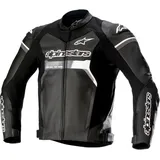 Alpinestars GP Force, Lederjacke - Schwarz/Weiß - 48
