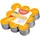 Bolsius True Scents Teelichter 18 St. Mango Ø 3,8 cm