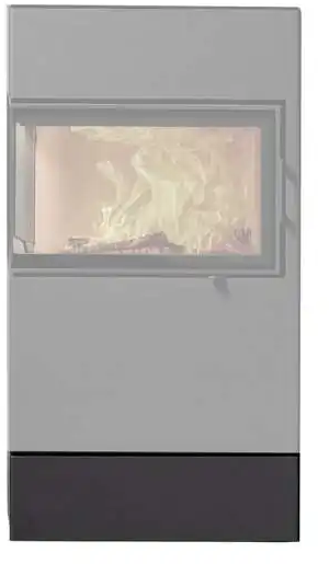 Austroflamm Dexter Sockelbox | für Aussenluftanschluss unten | Höhe 19,1cm