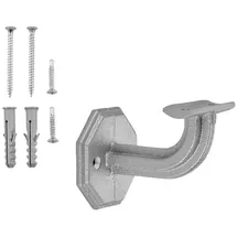 SOTech Handlaufhalter RUSTICAL 67 cm Silber