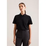Seidensticker Poloshirt schwarz XS
