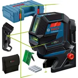Bosch Kombilaser GCL 2-50 G mit Deckenklemme und Handwerkerkoffer