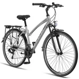 licorne bike gmbh L-V-ATB 28 Zoll RH 48 cm grau/schwarz