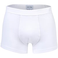 Hom Herren Comfort Boxer Brief - Supreme Cotton, Slip, Unterwäsche, einfarbig Weiß S