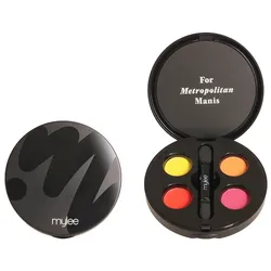 Mylee Pigmentpalette für Nägel - 4 matte Pigmente gepresst Kunstnägel & Nageldesign 4 g Soho 