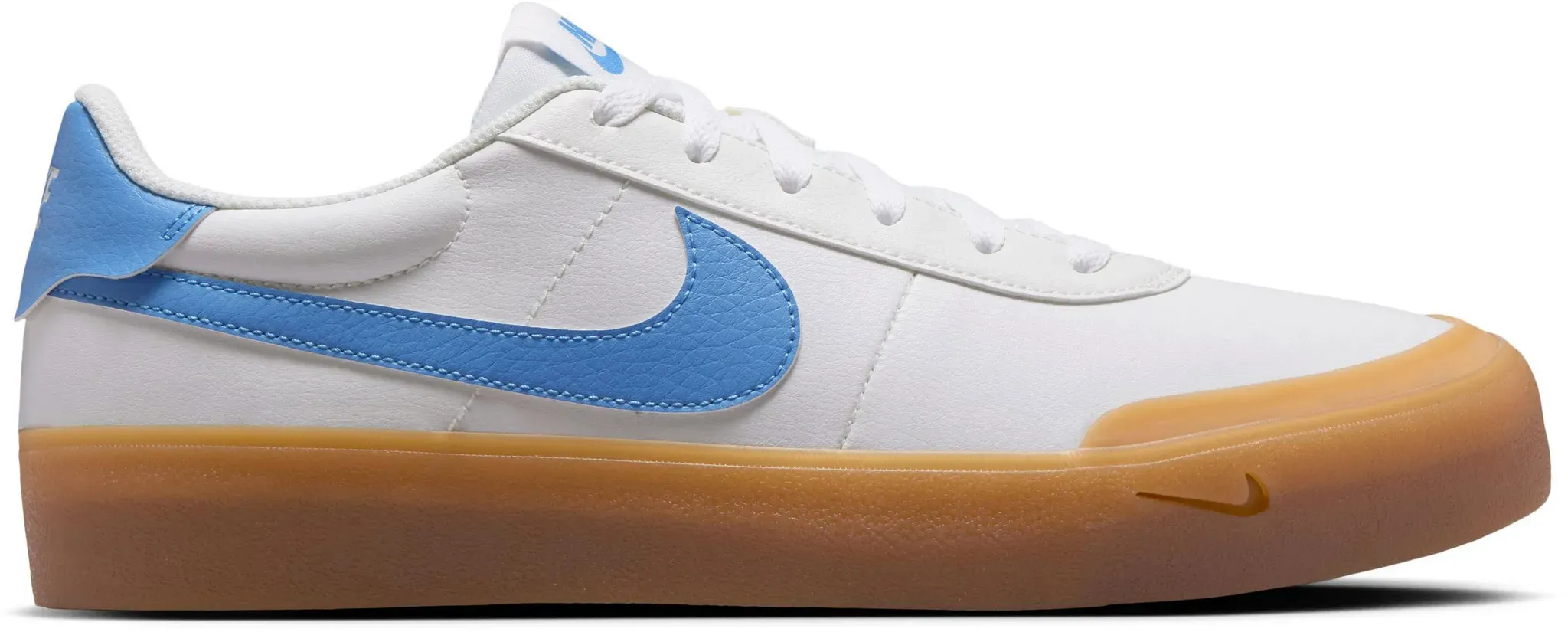 Nike COURT SHOT Sneaker Herren in sail-blue beyond-gum light brown-white, Größe 42 - beige