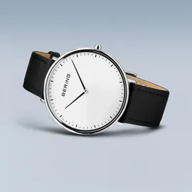 BERING Ultra Slim Leder 39 mm 15739-404