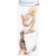 Small Foot Company Kletterseil mit Fußtritten aus Holz