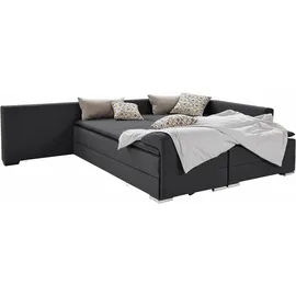 INOSIGN Ecksofa »Night & Day L-Form mit Dauer-Schlaffunktion mit Armlehne«, 6380334563803345, grau