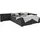 INOSIGN Ecksofa »Night & Day L-Form mit Dauer-Schlaffunktion mit Armlehne«, 6380334563803345, grau