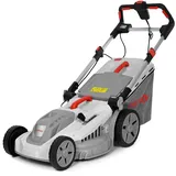 IKRA Elektro Rasenmäher IERM 2043 T, 2000W, 5-Fach Schnitthöhenverstellung 30-75mm, Schnittbreite 43cm