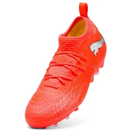 Puma Future 9 Match MG Kinder PUMA Red/PUMA White/Glowing Red/PUMA Black 32