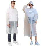 Topspitgo 2 Stück Wasserdicht Regenponcho Damen Herren Fahrrad Regen Poncho Cape,Regenschutz,Wiederverwendbar,Regencape Festival,Regenponcho einweg Für Fahrrad Disney Wandern Radfahren Reisen - Einheitsgröße