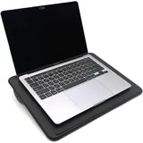 LuxusKollektion Laptoptisch Laptopkissen fürs Bett Sofa 37x26.5x5cm ergonomisch für Tablet 14 Zoll