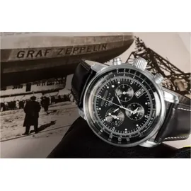 Zeppelin 100 Jahre Zeppelin Leder 43 mm 7680-2