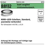 NORD-LOCK Scheiben geklebt DNL 27 SP (28,4 x 48,5 x 5,8) flZn S