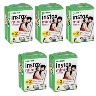 Fujifilm Instax Mini Film DP 5er Pack 100 Bilder| Dealpreis