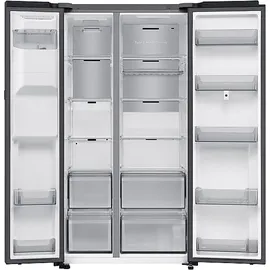 Samsung RS90F66BEFEF Side-by-Side (614 l, 1784 mm hoch, Schwarz)