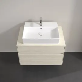 Villeroy & Boch Waschtischunterschrank 2 Auszüge 80 x 54,8 x 50 cm Eiche