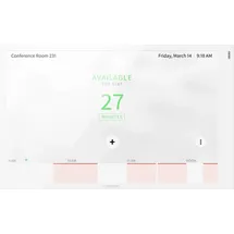 Crestron Room Scheduling TouchScreen 10,1 Zoll Weiß