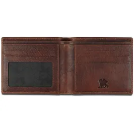 Mano Don Simon Geldbörse Herren Portemonnaie braun
