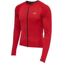 New Line S Core Biking Langarm Fahrradtrikot Herren tango red S