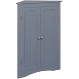 Vicco Eckschrank Bianco 56 x 80 x 42 cm Grau