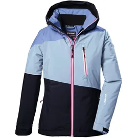 KILLTEC Mädchen Skijacke/Funktionsjacke mit Kapuze und Schneefang KSW 331 GRLS SKI JCKT, hell denim, 128,