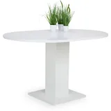 Esstisch THALEA (DH 90x76 cm) - weiß - DH 90x76 cm