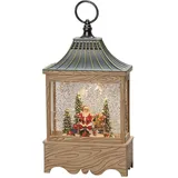 Konstsmide LED Wasserlaterne Santa und Baum