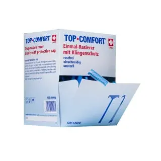 AMPri Med-Comfort Einmalrasierer blau 100 Stück