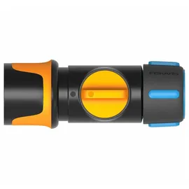 Fiskars Schlauchanschluss 13-15 mm mit ON/OFF-Ventil blau/orange/schwarz