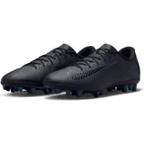 Nike Mercurial Vapor 16 Academy AG Low-Top-Fußballschuh - Schwarz, 38