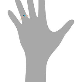 Orolino 585/- Gold in rot | Gr.: 56