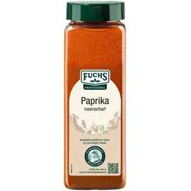 FUCHS Professional - Rosen-Paprika scharf | 500 g in der Streudose | Paprikapulver in Profi-Qualität | Mit praktischem Streuaufsatz