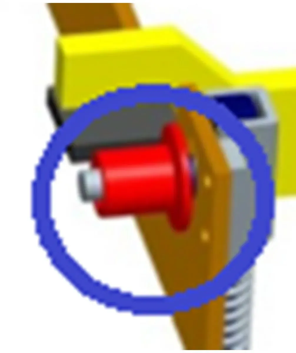 Rullo in nylon per martinetto EVERT ZL793310003