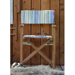 Regiesessel Maxx Teak Palasari Cobalt Polyacryl