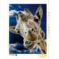 Calvendo Puzzle Giraffe 1000 Teile Puzzle hoch | 1000