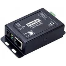 Wantec 2wIP 2-Draht Ethernet Adapter mit PoE 1-Port