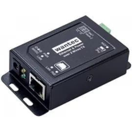 Wantec 2wIP 2-Draht Ethernet Adapter mit PoE 1-Port