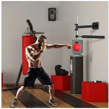 Homcom Boxgestell Wandhalterung klappbar mit Reflexstange für Erwachsene