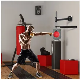 Homcom Boxgestell Wandhalterung klappbar mit Reflexstange für Erwachsene