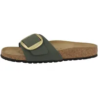 BIRKENSTOCK Adult Madrid Big Buckle LENB grün Gr. 38 - 38 EU Schmal