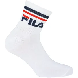 Fila Socken 3er Pack Weiß 43-46