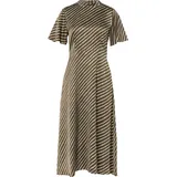 Comma, A-Linien-Kleid Gemustert Grün 40