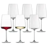 Schott Zwiesel Zwiesel Glas Vivid Senses Weingläser 6er Set Gläser 6 ct