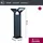 Paulmann LED Pollerleuchte Juntea Aluminium 585mm 21W 1600lm IP44 Anthrazit